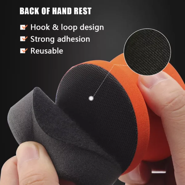 3-Inch Hand Polishing Foam Sponge Set - Image 5