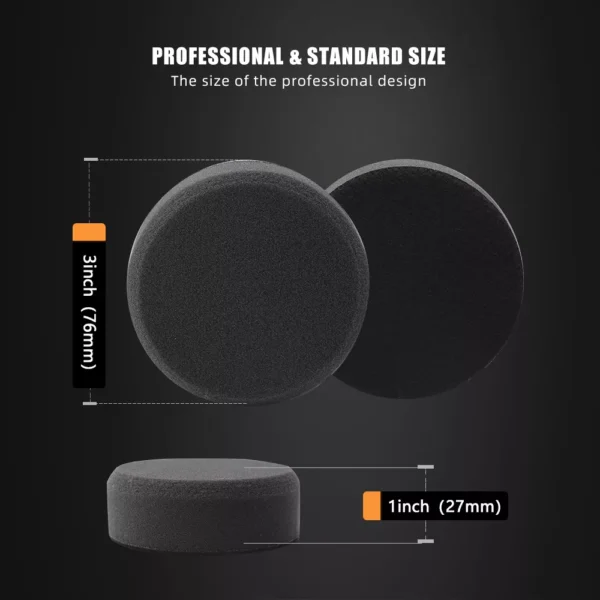 3-Inch Hand Polishing Foam Sponge Set - Image 6