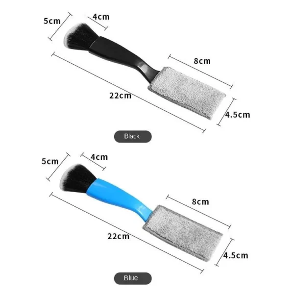 2-in-1 Mini Dust and Vent Cleaner Brush for Car Interior, Blinds, and Keyboards - Image 6
