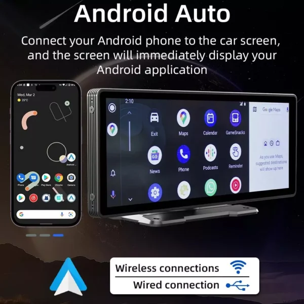 Wireless CarPlay & Android Auto Screen - Image 3