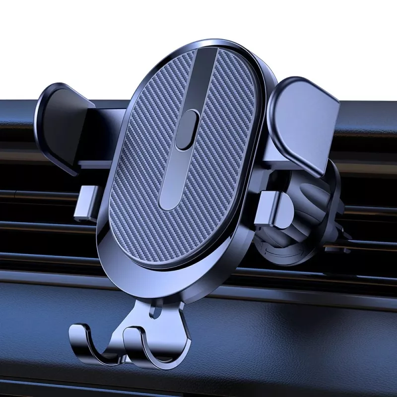 Auto Locking Car Phone Holder Mount for Samsung Galaxy with Hook Clip