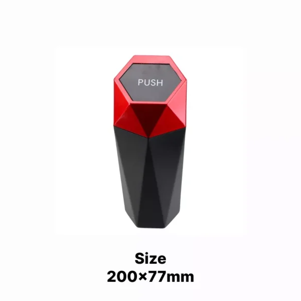 Mini Car Trash Bin with Lid and Compact Design - Image 6