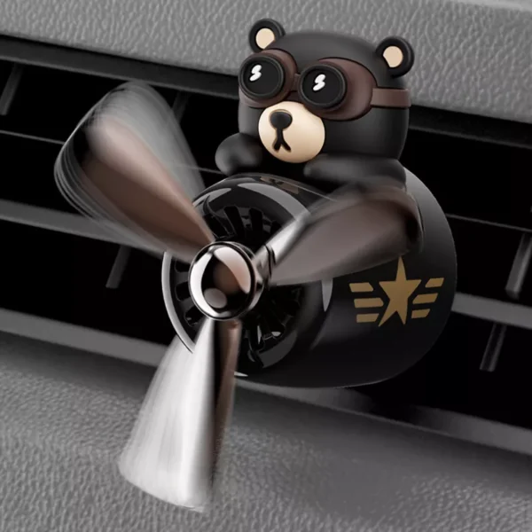 Rotating Car Air Freshener with Ocean Fragrance - Image 2