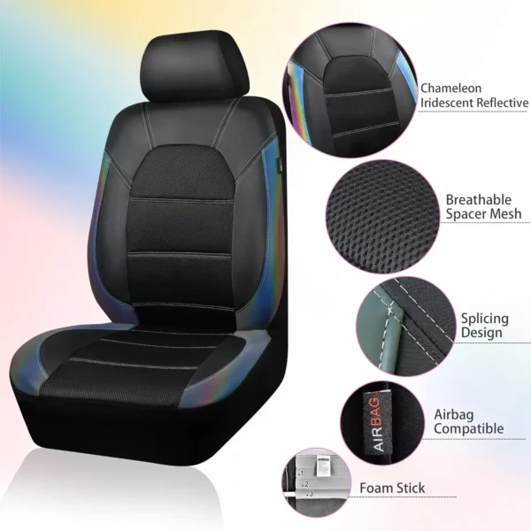 Universal Leather Car Seat Covers - Image 5