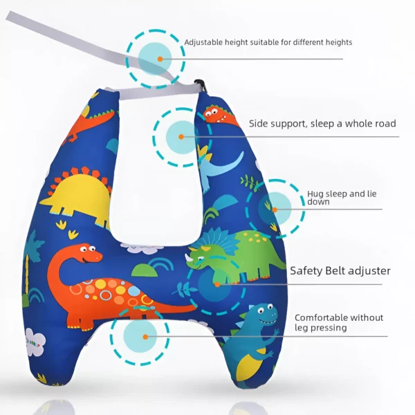 Car Neck Pillow and Headrest Set - Image 6