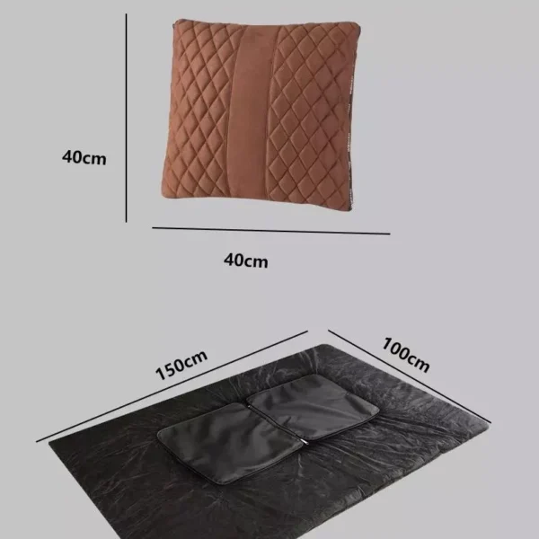 Car Waist Support Pillow and Quilt - Image 6