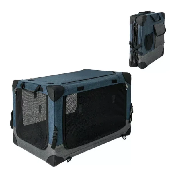 Portable & Foldable Pet Car Dog Cage Kennel – Indoor/Outdoor Dog Tent with Carry Bag, Removable Washable Cover - Image 7