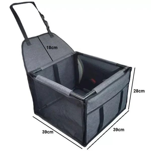 Waterproof Pet Car Seat Cover & Hammock for Small to Medium Dogs - Image 3