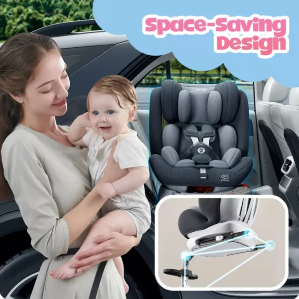 360 Degree Rotating Infant-to-Child Car Seat for 0-12 Years - Image 2